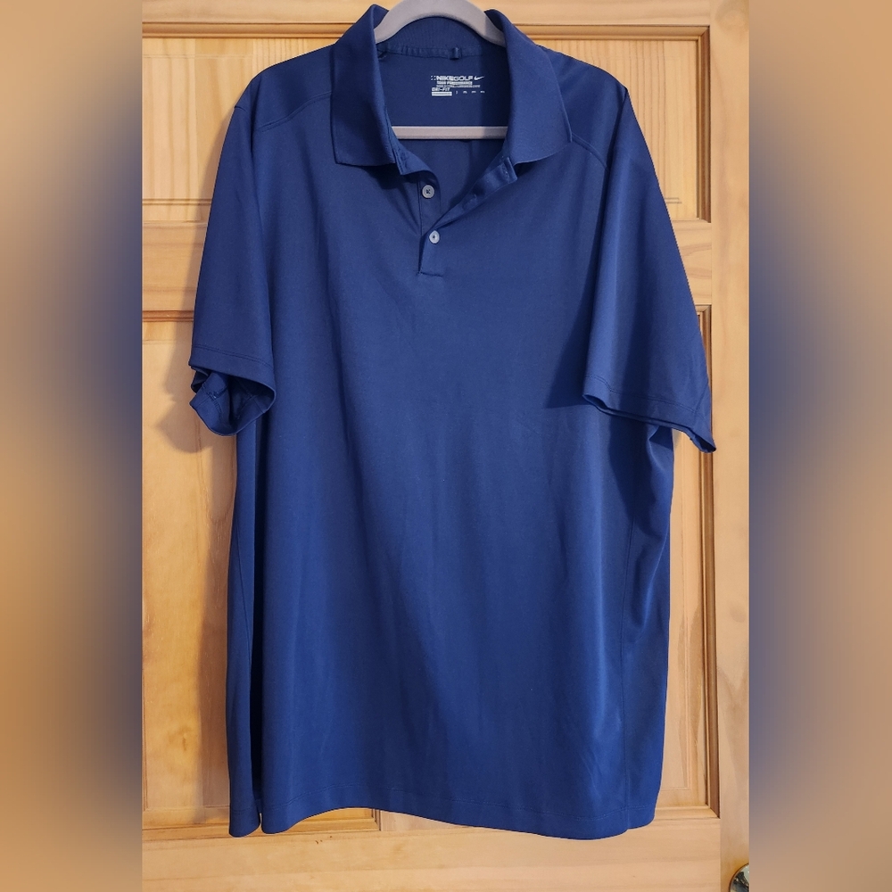 Nike Gold Tour Performance mens polo short sleeve shirt